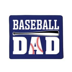 Baseball Dad - Dad Baseball Mousepad