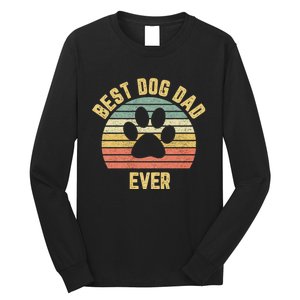 Best Dog Dad Ever Long Sleeve Shirt