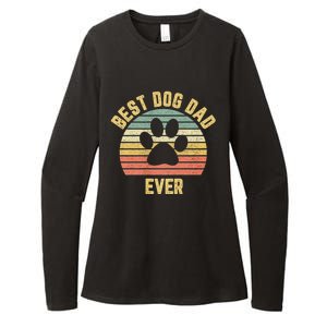 Best Dog Dad Ever Womens CVC Long Sleeve Shirt