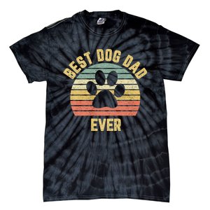 Best Dog Dad Ever Tie-Dye T-Shirt