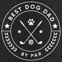 Best Dog Dad By Par For Golfer Funny 25L Jumbo Tote