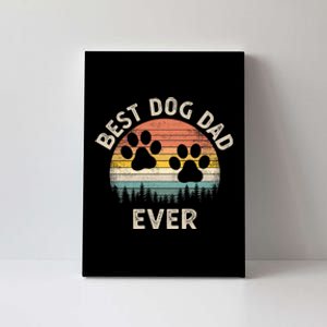 Best Dog Dad Ever Canvas