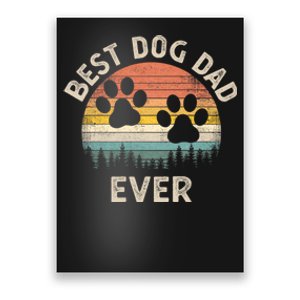 Best Dog Dad Ever Poster