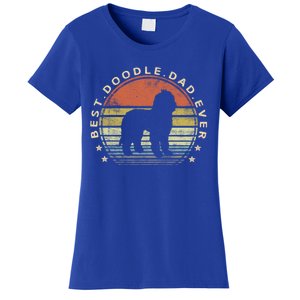 Best Doodle Dad Dog Lover Owner Labradoodle Goldendoodle Meaningful Gift Women's T-Shirt