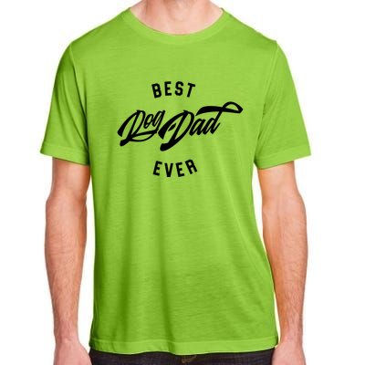 Best Dog Dad Ever Adult ChromaSoft Performance T-Shirt