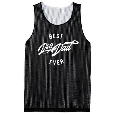 Best Dog Dad Ever Mesh Reversible Basketball Jersey Tank