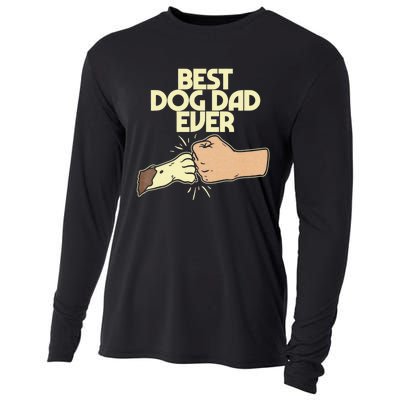 Best Dog Dad Ever Cooling Performance Long Sleeve Crew