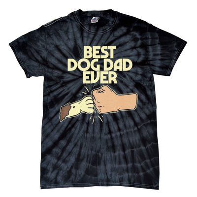 Best Dog Dad Ever Tie-Dye T-Shirt