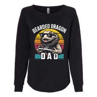 Bearded Dragon Dad Vintage Video Game Lizard Reptile Lover Womens California Wash Sweatshirt