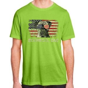 Boerboel Dad Dog Lovers American Flag 4th Of July Adult ChromaSoft Performance T-Shirt