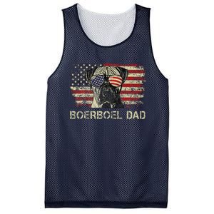 Boerboel Dad Dog Lovers American Flag 4th Of July Mesh Reversible Basketball Jersey Tank