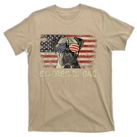 Boerboel Dad Dog Lovers American Flag 4th Of July T-Shirt