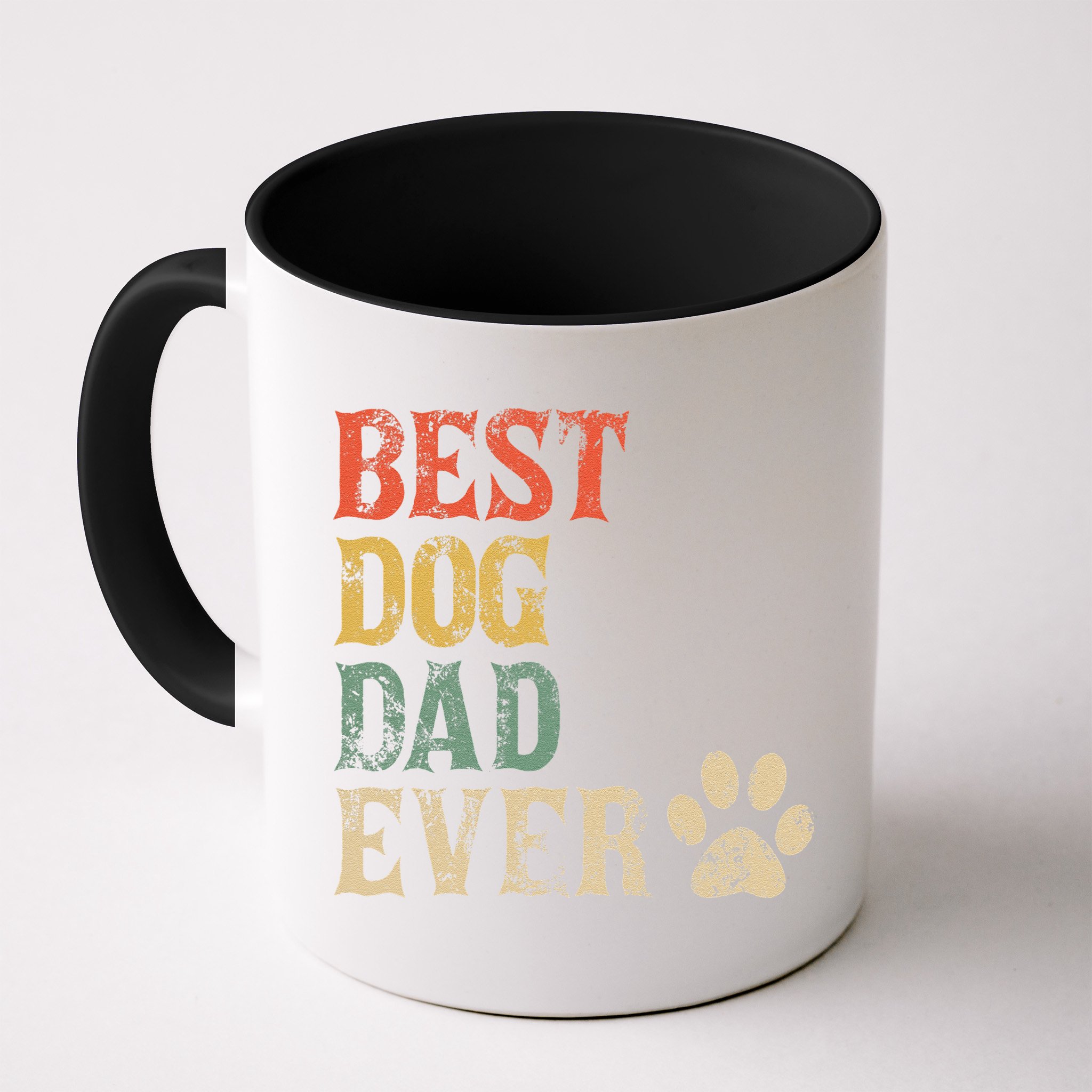Best Dog Dad Ever Vintage Dog Daddy Retro Doggy Father Mug