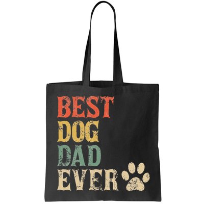 Best Dog Dad Ever Vintage Dog Daddy Retro Doggy Father Bag
