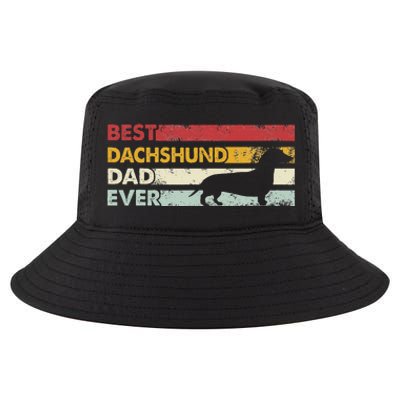 Best Dog Dad Ever Father Wiener Sausage Dog Dachshund Cool Comfort Performance Bucket Hat