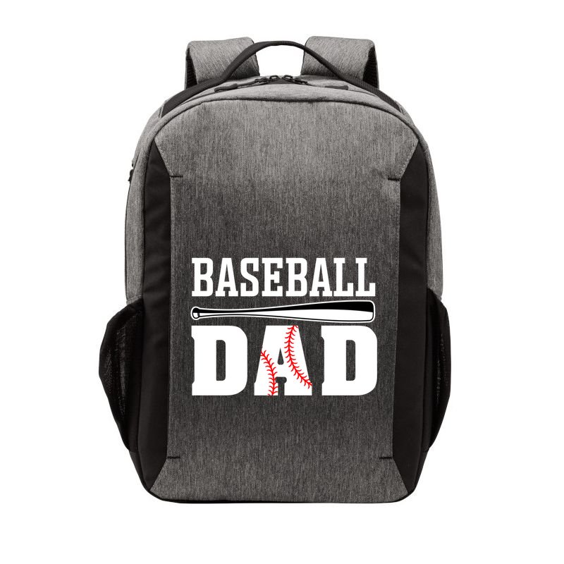 Baseball Dad Dad Baseball Vector Backpack
