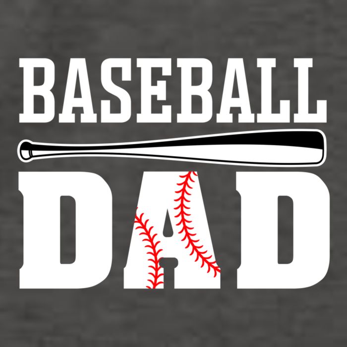 Baseball Dad Dad Baseball Vector Backpack