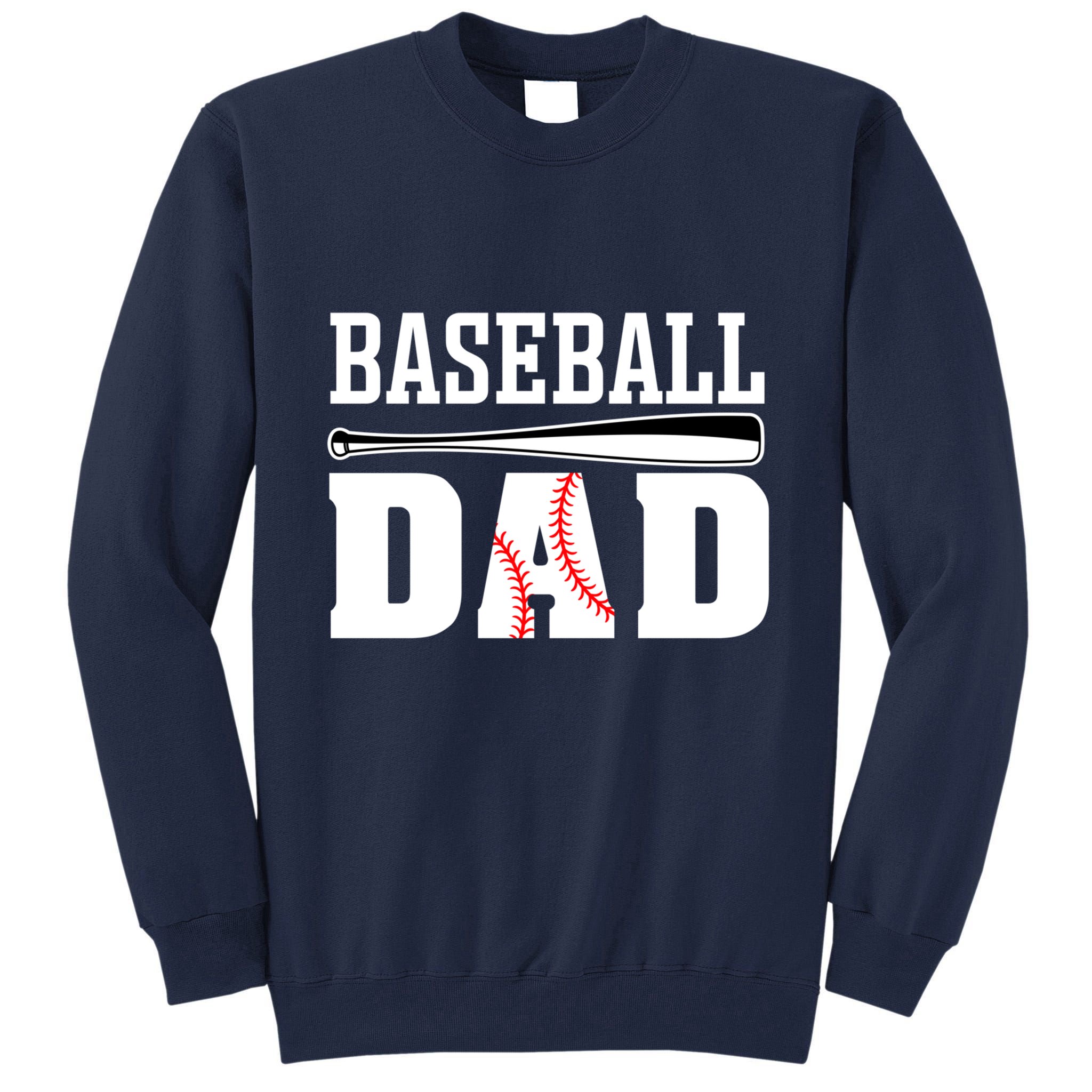 Baseball Dad Dad Baseball Tall Sweatshirt