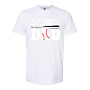 Baseball Dad Dad Baseball Softstyle CVC T-Shirt