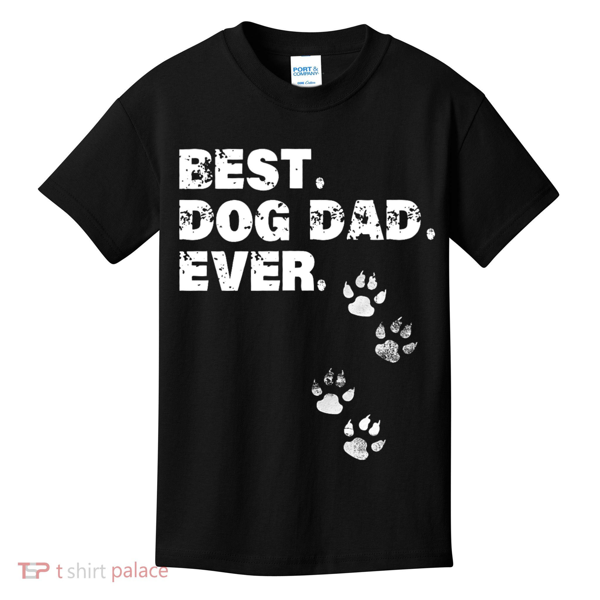 Best Dog Dad Ever Kids T-Shirt