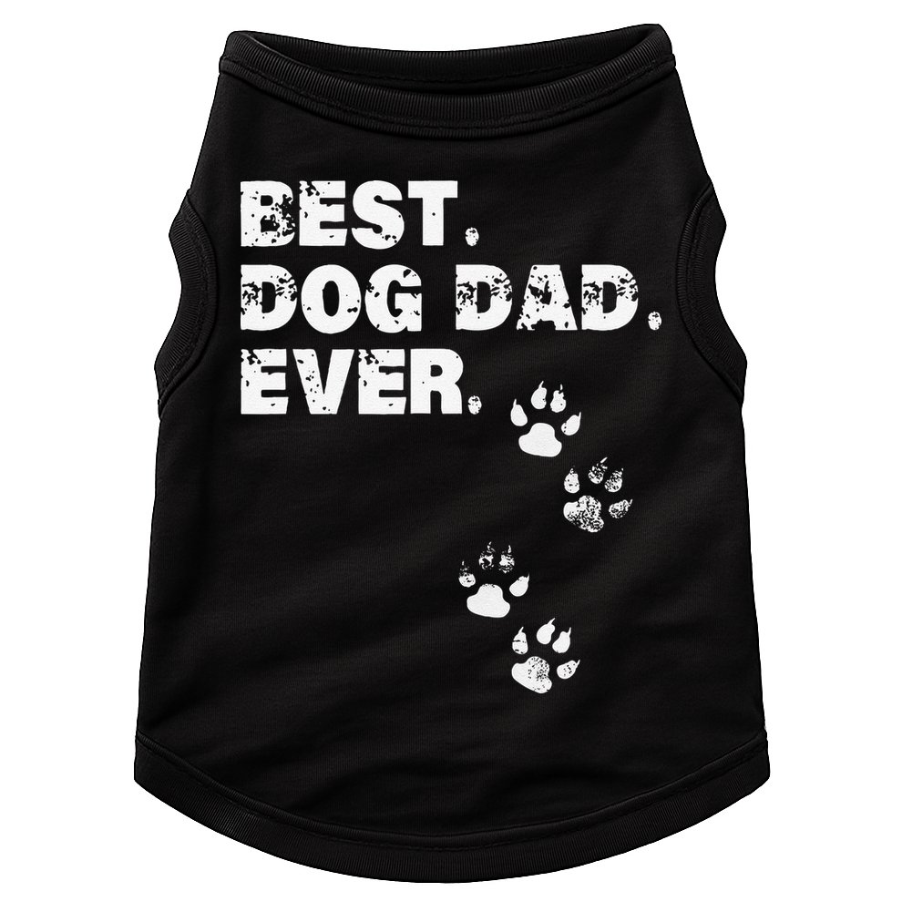 Best Dog Dad Ever Gift For Fathers Day Doggie Tank