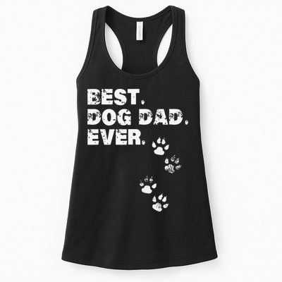 Best Dog Dad Ever Gift For Fathers Day Womens Tank Top