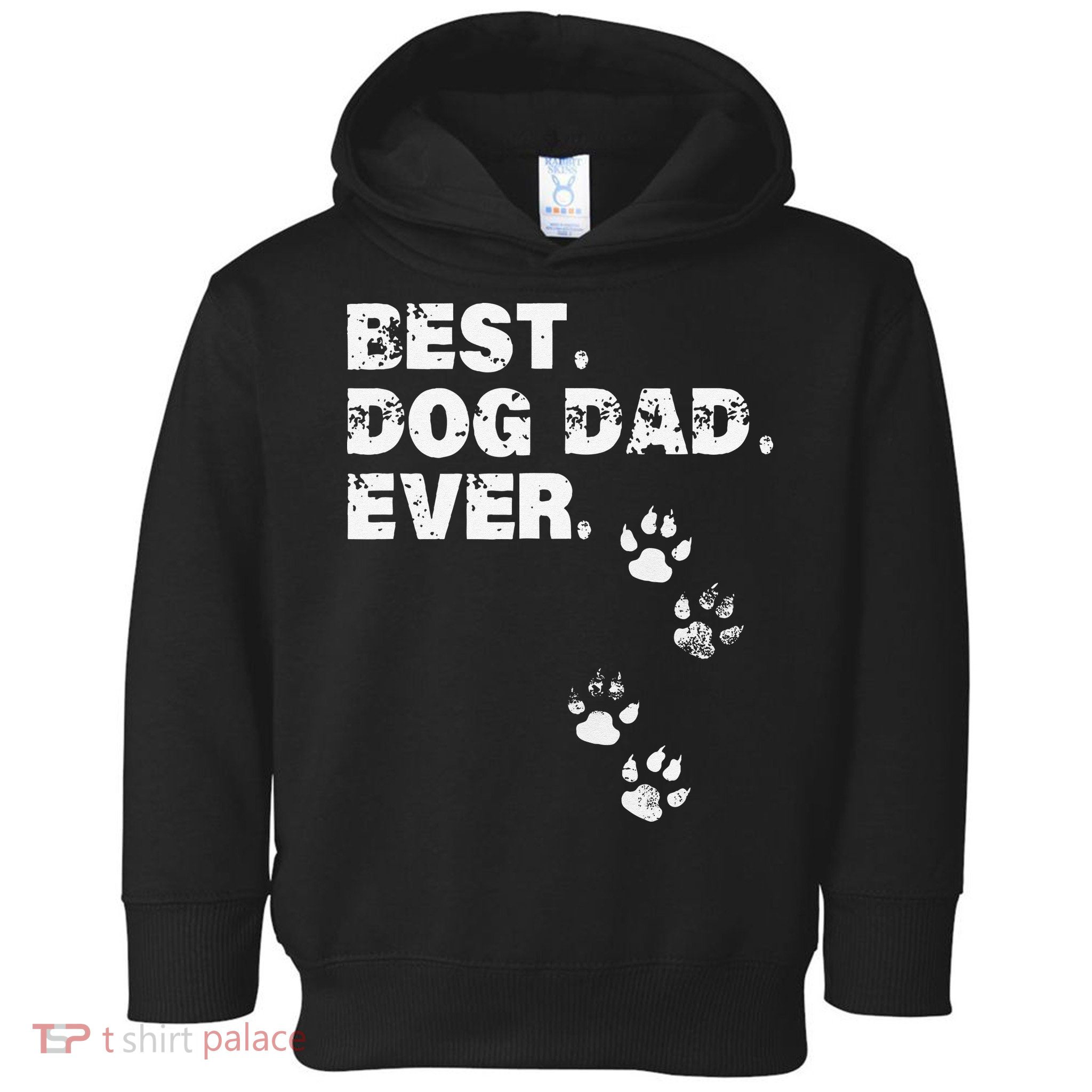 Best Dog Dad Ever Gift For Fathers Day Toddler Hoodie