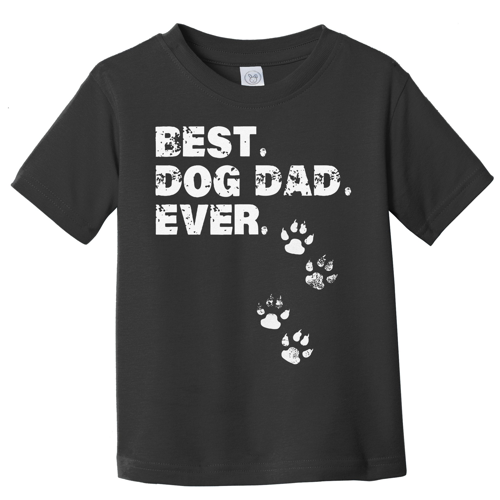 Best Dog Dad Ever Gift For Fathers Day Toddler T-Shirt
