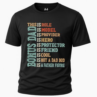 Bonus Dad Definition Is Not A Dad Bod ItS A Father Figure Great Gift Performance Shirt