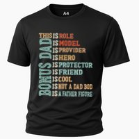 Bonus Dad Definition Is Not A Dad Bod ItS A Father Figure Great Gift Cooling Performance Crew T-Shirt