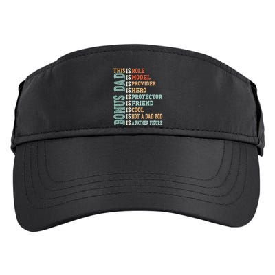 Bonus Dad Definition Is Not A Dad Bod ItS A Father Figure Great Gift Adult Drive Performance Visor