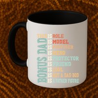 Bonus Dad Definition Is Not A Dad Bod ItS A Father Figure Great Gift Mug