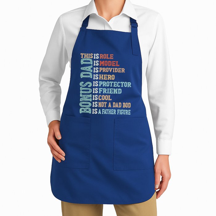 Bonus Dad Definition Is Not A Dad Bod ItS A Father Figure Great Gift Apron