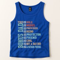Bonus Dad Definition Is Not A Dad Bod ItS A Father Figure Great Gift Tank Top
