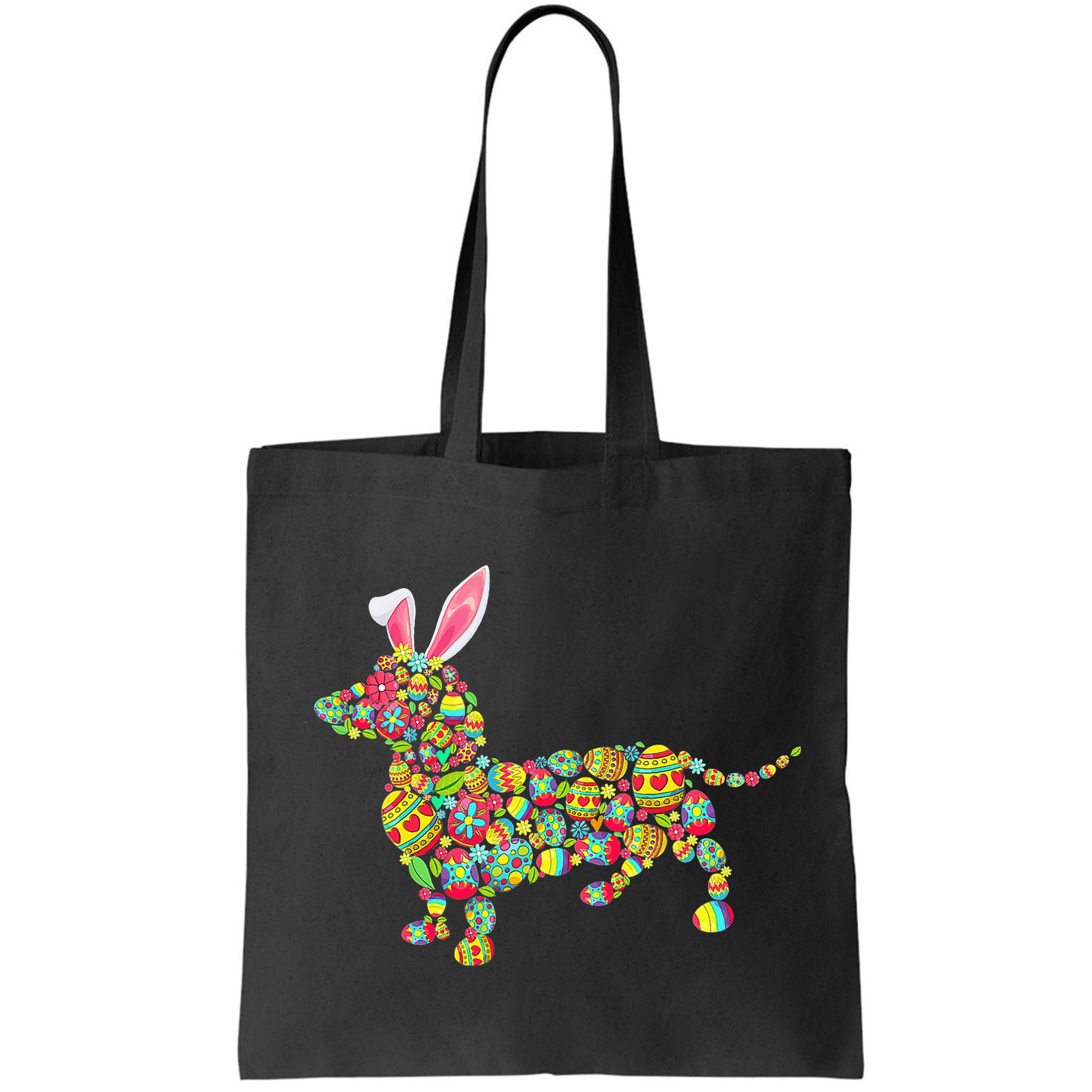 Bunny Dachshund Dog Shape Hunting Eggs Bag