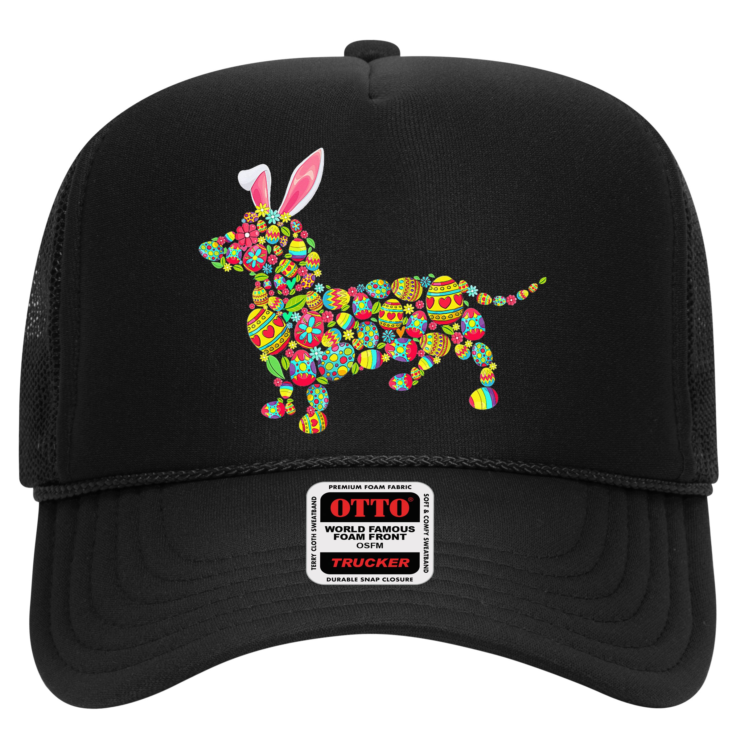Bunny Dachshund Dog Shape Hunting Eggs Hat