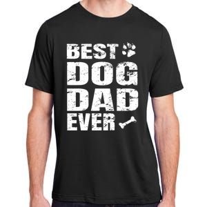 Best Dog Dad Ever Adult ChromaSoft Performance T-Shirt