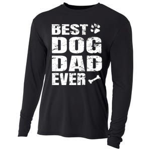 Best Dog Dad Ever Cooling Performance Long Sleeve Crew