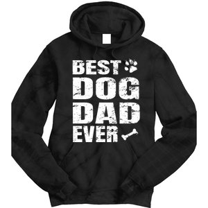 Best Dog Dad Ever Tie Dye Hoodie