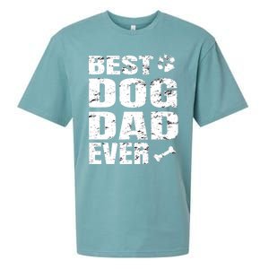 Best Dog Dad Ever Sueded Cloud Jersey T-Shirt