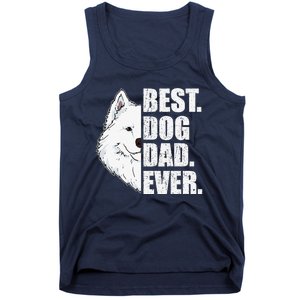 Best Dog Dad Ever Samoyed Dad Fathers Day Gift Tank Top