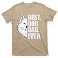 Best Dog Dad Ever Samoyed Dad Fathers Day Gift T-Shirt