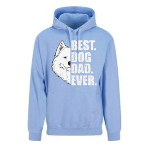 Best Dog Dad Ever Samoyed Dad Fathers Day Gift Unisex Surf Hoodie