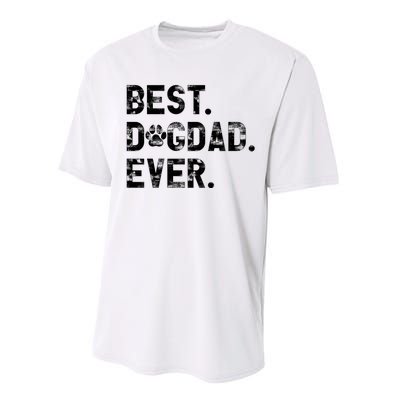 Best Dog Dad Ever Performance Sprint T-Shirt