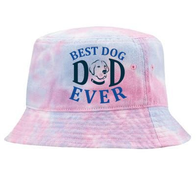 Best Dog Dad Ever Tie-Dyed Bucket Hat