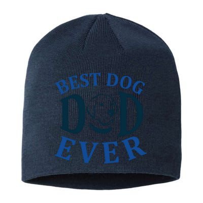 Best Dog Dad Ever Sustainable Beanie