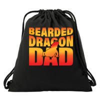 Bearded Dragon Dad Drawstring Bag