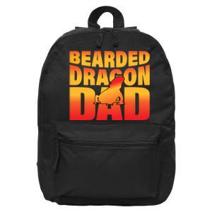 Bearded Dragon Dad 16 in Basic Backpack