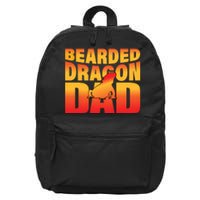 Bearded Dragon Dad 16 in Basic Backpack