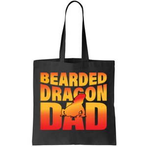 Bearded Dragon Dad Tote Bag